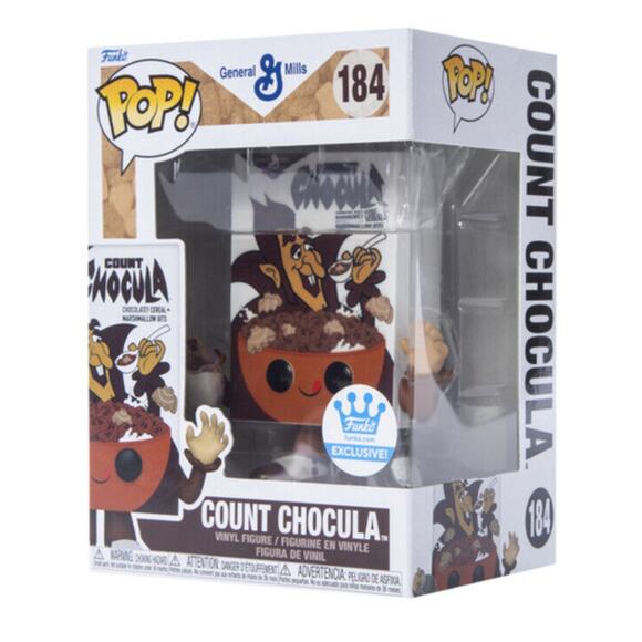 🔥Funko Pop! Ad Icons General Mills #184 Count Chocula Funko Shop Exclusive🔥 - Picture 2 of 5